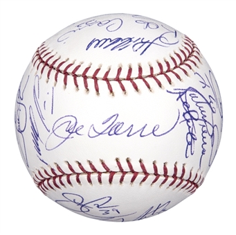 2005 New York Yankees Team Signed Baseball With 24 Signatures Including Jeter, Rivera & Torre (PSA/DNA)